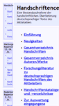 Mobile Screenshot of handschriftencensus.de